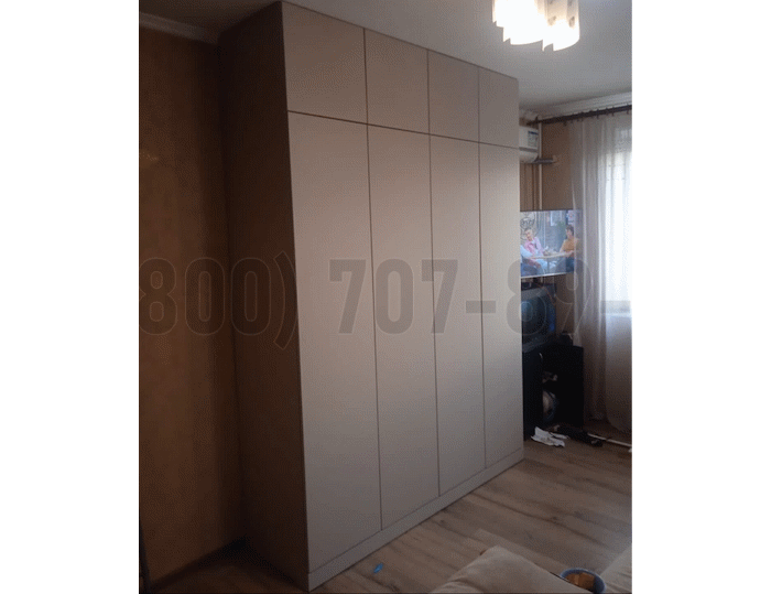 Бежевый шкаф в Долгопрудном